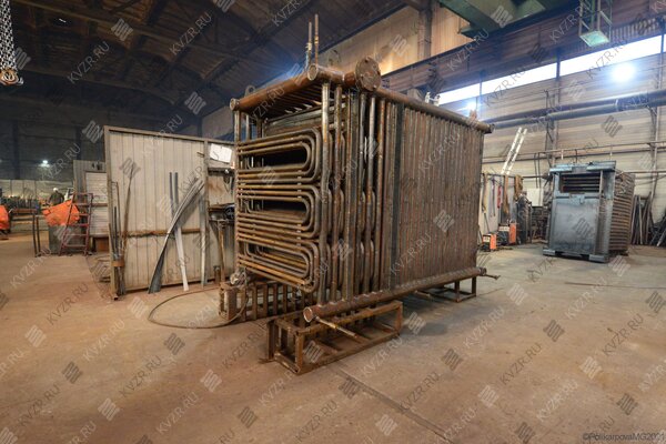 Изготовление промышленного котла КВД-0.6 МВт на дровах