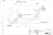 Аэродинамическая схема котла КВм-1,28 с ТШПМ