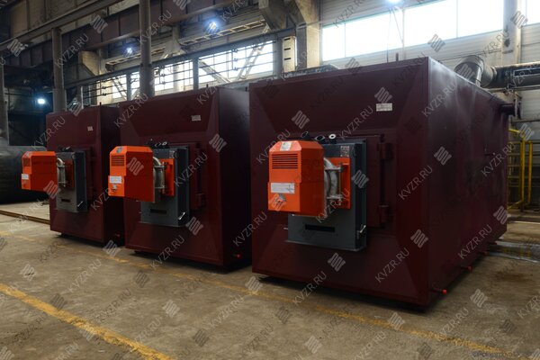 Мазутный котел КВГМ 3.5 МВт отопительный