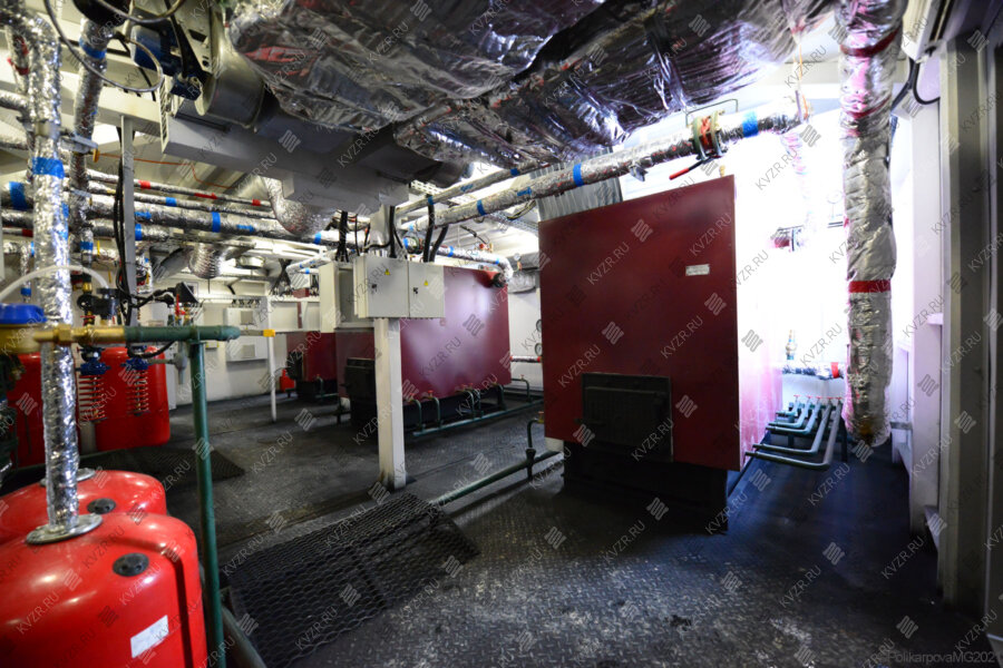 Водогрейный котел отопительной котельной