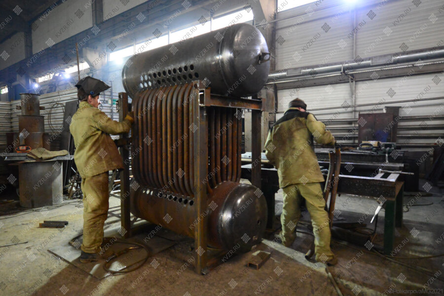 Устройство парового газового котла